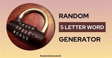 5 letter names|5 letter name generator.